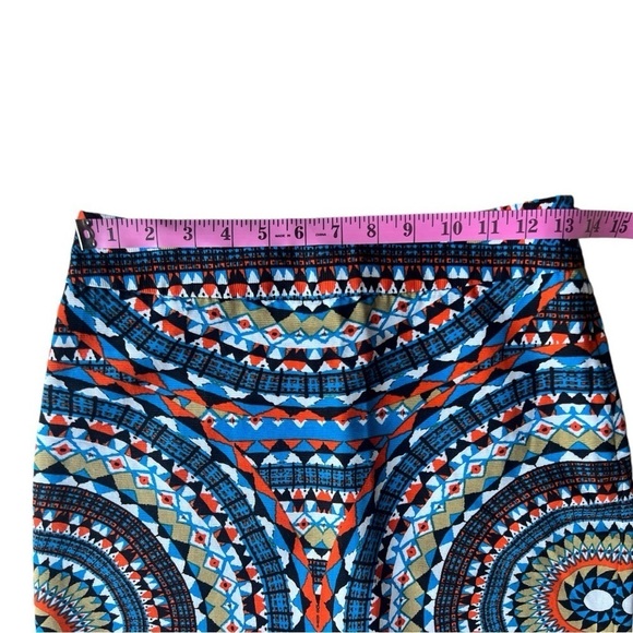Tabitha Olmeda Anthropologie Geometric Tribal Vibes Pencil Skirt Size 2 - Picture 6 of 8